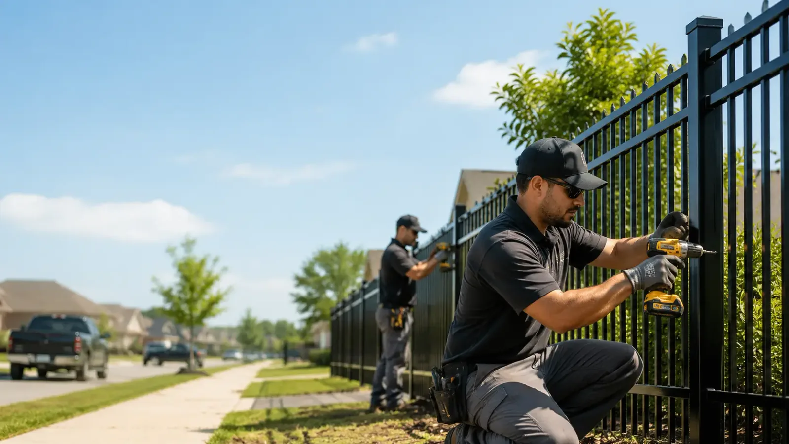 Metal Fence Installation in Union, IL